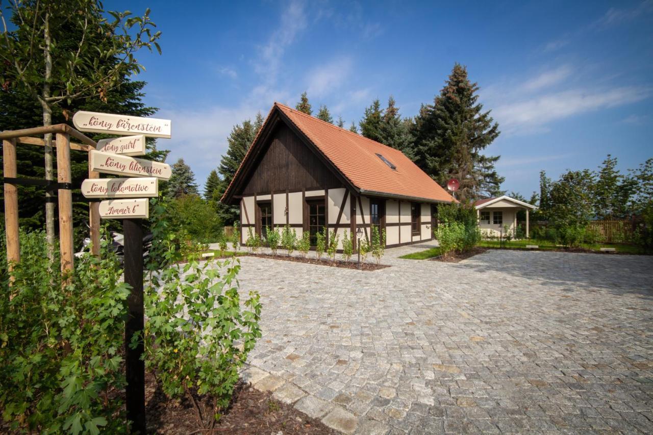 Pension Kleiner Koenig Struppen-Siedlung Esterno foto